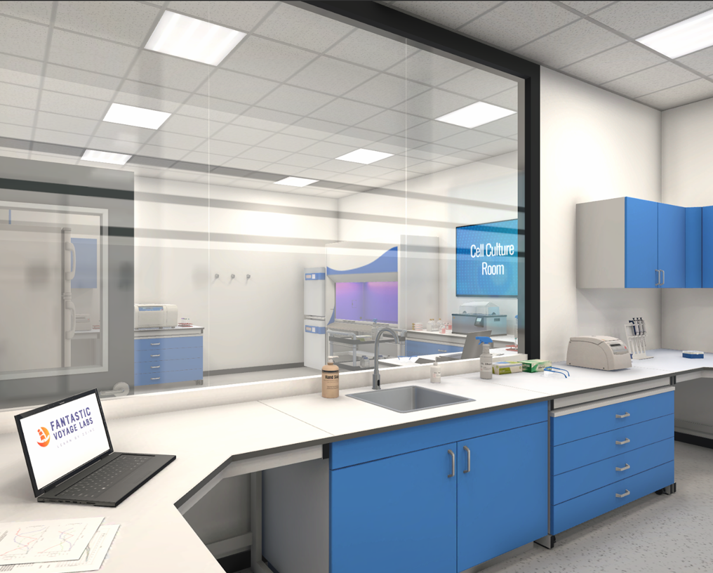 Creating a Realistic Lab Environment for VR